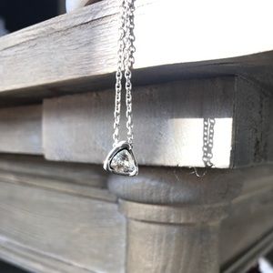 Uno De 50 Star Triangle Swarovski Crystal Necklace